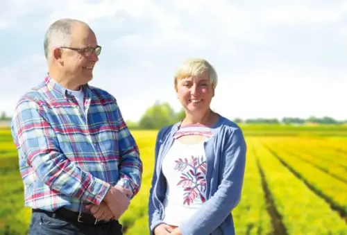 Joost van Iersel en Daniëlla Adriaensen van Expertrees.